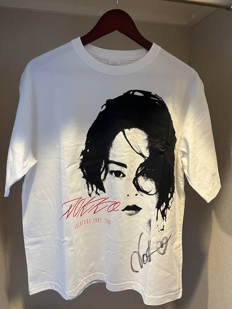 直筆サイン入 NOKKO ARCHIVES1992-2000 オリジナルTシャツ 直筆サイン入 NOKKO ARCHIVES1992-2000 オリジナルTシャツ